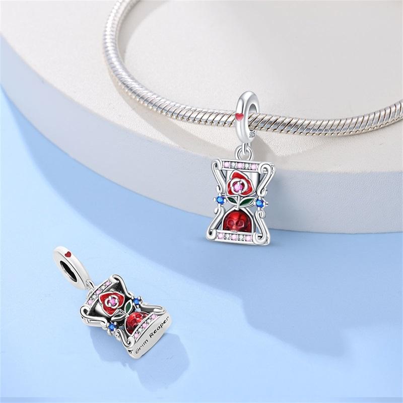 Magic Tarot Series Copper Lovers Stars Moon Sun Charms Beads Fit 3Mm Original Bracelets Diy Birthday Jewelry Gift