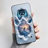 Jelly Color Simple Black Case For Nokia XR20 Popular Little Girl Viral Lucky Pattern Shell With Shockproof Bumper Soft Cover