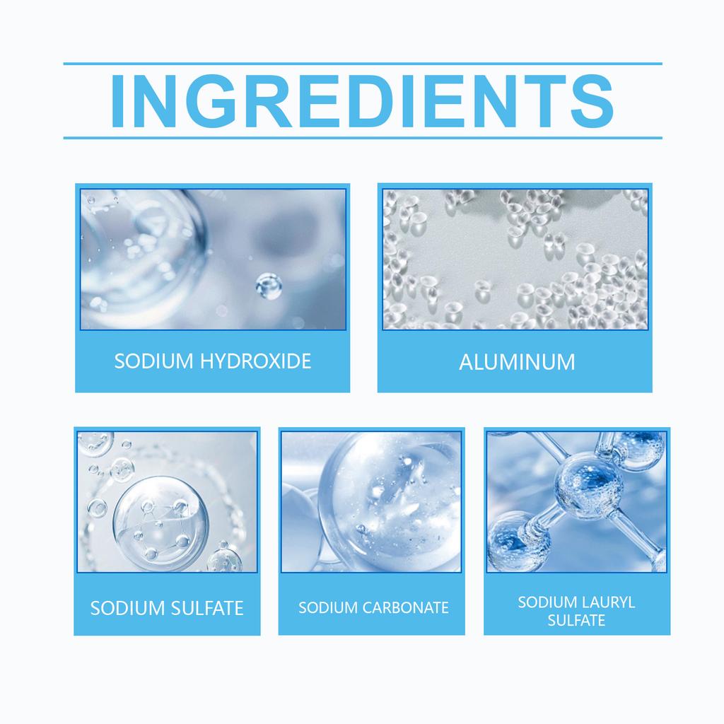 Cleaning Agent Hair And Oil Residue From Drains And Effectively Cleans Various Scenarios Of Clogged,300ML