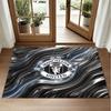 Manchester United Design Kristall Samt Teppich Weiche Dekorative Matte für Schlafzimmer Eingang