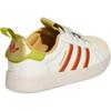 adidas Originals Adifom Superstar 360 New Year Classic Comfortable Low-Top Kids Skate Shoes Kids Sneaker Han-Jade-White KH5698