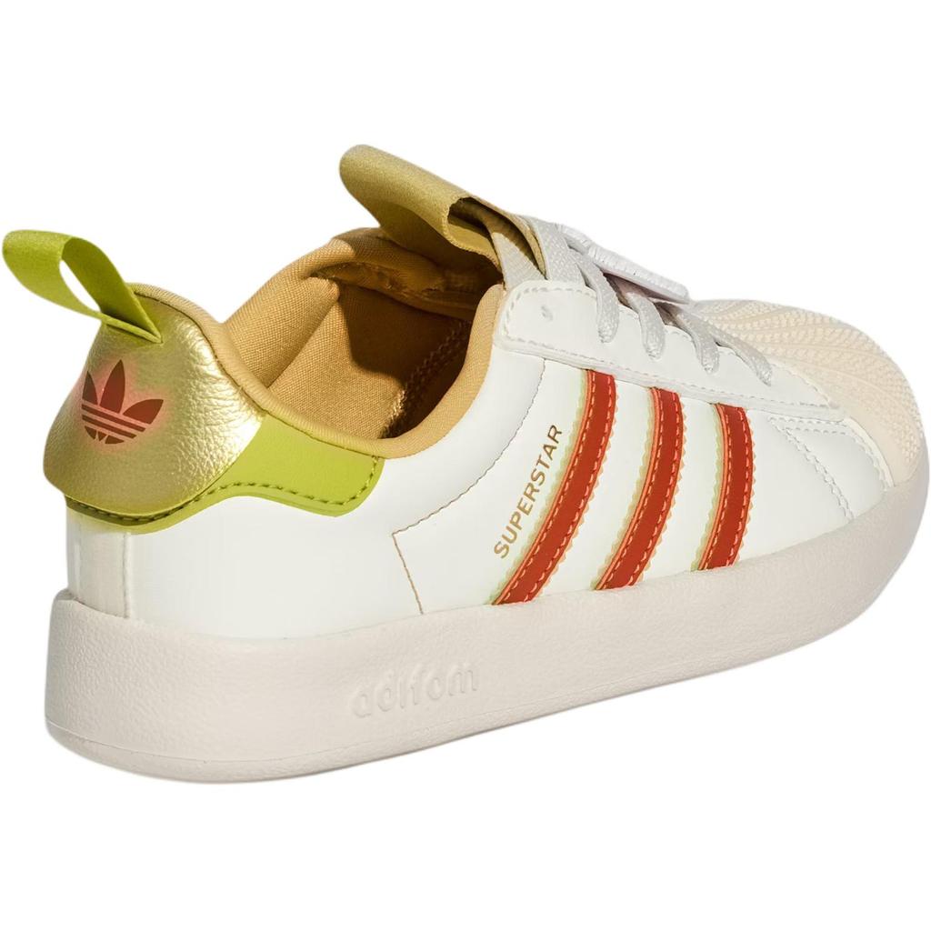 adidas Originals Adifom Superstar 360 New Year Classic Comfortable Low-Top Kids Skate Shoes Kids Sneaker Han-Jade-White KH5698