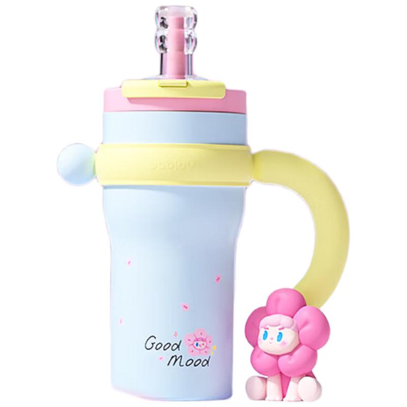 BABLOV Ceramic Lined Desktop Handle Mug