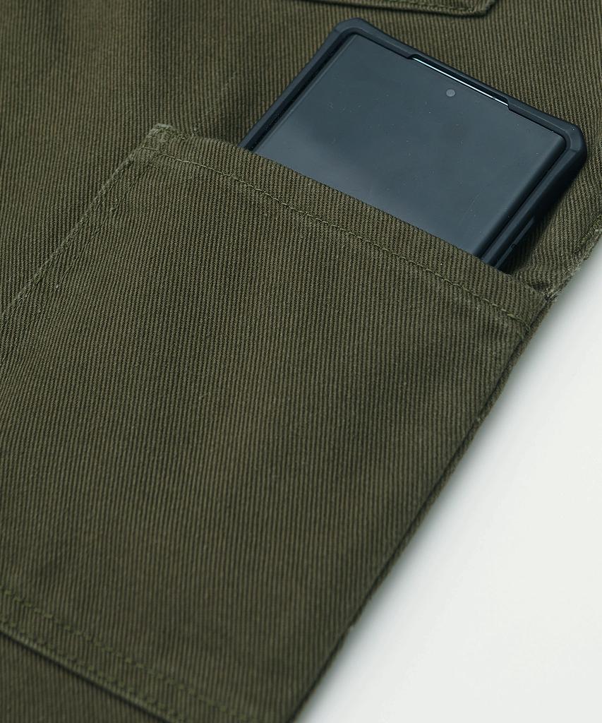 PAPERBOY Regular Fit Cotton Pants - Khaki