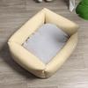 Four Seasons Washable Dog Bed: Bite-Resistant, Moisture-Proof, Warm for Small Pets