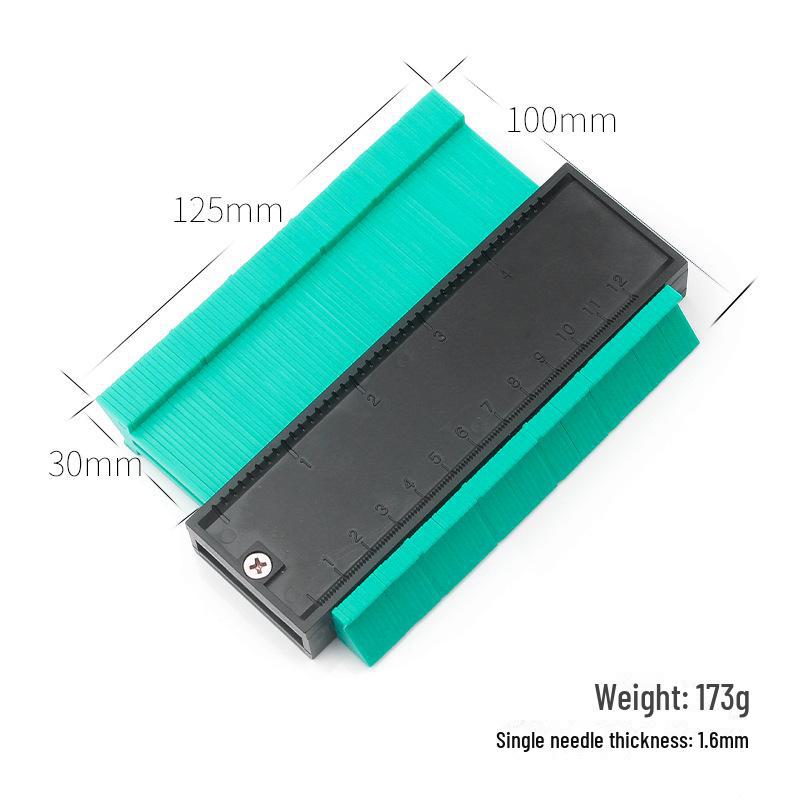 

Многофункциональный деревообрабатывающий контурный фрезер и измерительная линейка для кривых