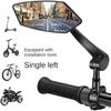 DOMEN Bicycle Rearview Bike 360° Rotate Adjustable Wide Angle Mirror Road Bike Handlebar Rear View Mirrors Bike Accessories