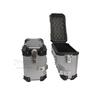 Universelles Motorrad Aluminiumlegierung Seitenkoffer Set: 18L/28L/35L Wasserdicht Stoßfest Schnellverschluss Topbox