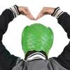 Unisex Adult Silicone Green Fish Head Cover Headgear Party Cosplay Costume Props
