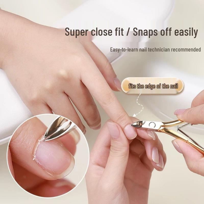 Easy Cut D.501 Stainless Steel Cuticle Nipper for Professional Trimming