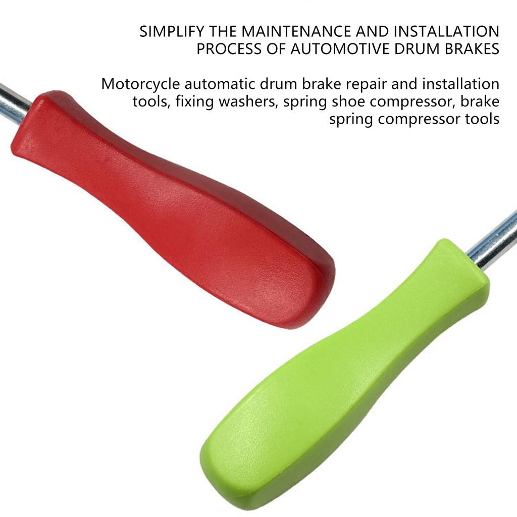 Mehrzweck-Trommelbremsfeder-Service-Kit Kompaktes tragbares Design Metall-Kunststoff-Material für Fahrzeugwartungsaufgaben