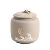 Coarse Pottery Tea Pot Ceramic Tea Container Living Room Coffee Table Decoration Accessories Home Tea Storage Box 750ML Gift