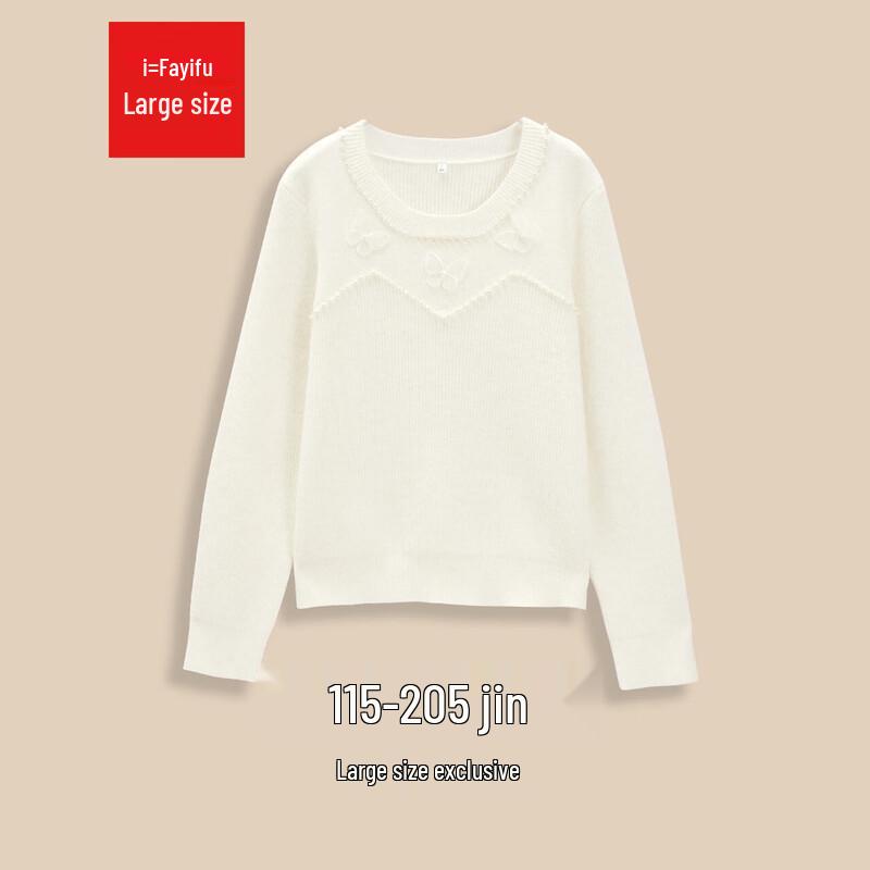 

IEF Женский элегантный трикотажный топ большого размера с жемчугом 2XL