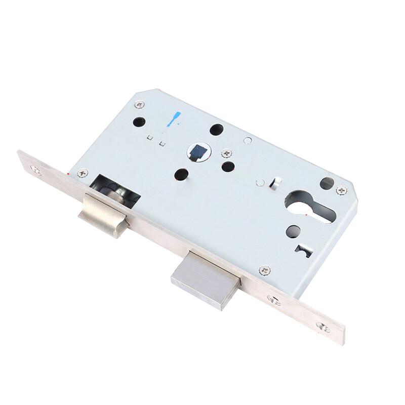 Huilaida 304 Stainless Steel Fire Door Lock Body 7255 Type Square Edge Lock Body