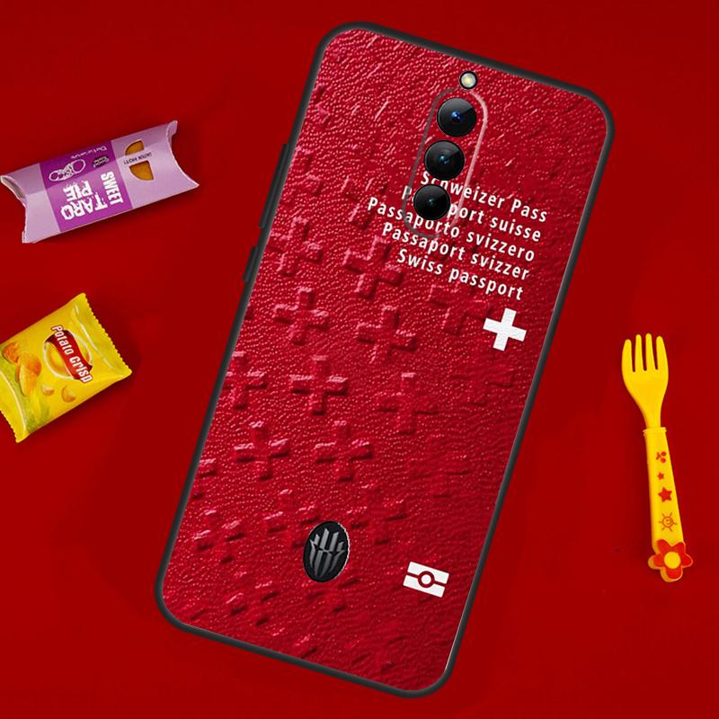 Switzerland Swiss Flag Phone Case For ZTE Nubia Red Magic 10 9 8 8S 9S 10S 11 Pro Plus 6 7 6S 7S Pro 10 Air Cover