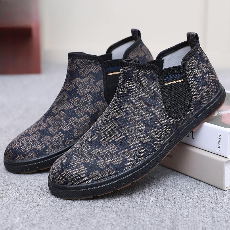 Обувь для среднего и пожилого возраста, Туфли на плоской подошве, Текстильная обувь, Женская обувь, Мягкая подошва, Без усталости, Повседневная обувь на один шаг, Туфли, Обувь для пожилых 40