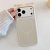 Dual-Color Liquid Silicone Magnetic Ring Case for iPhone 17 Pro Max - Skin-Feel Finish