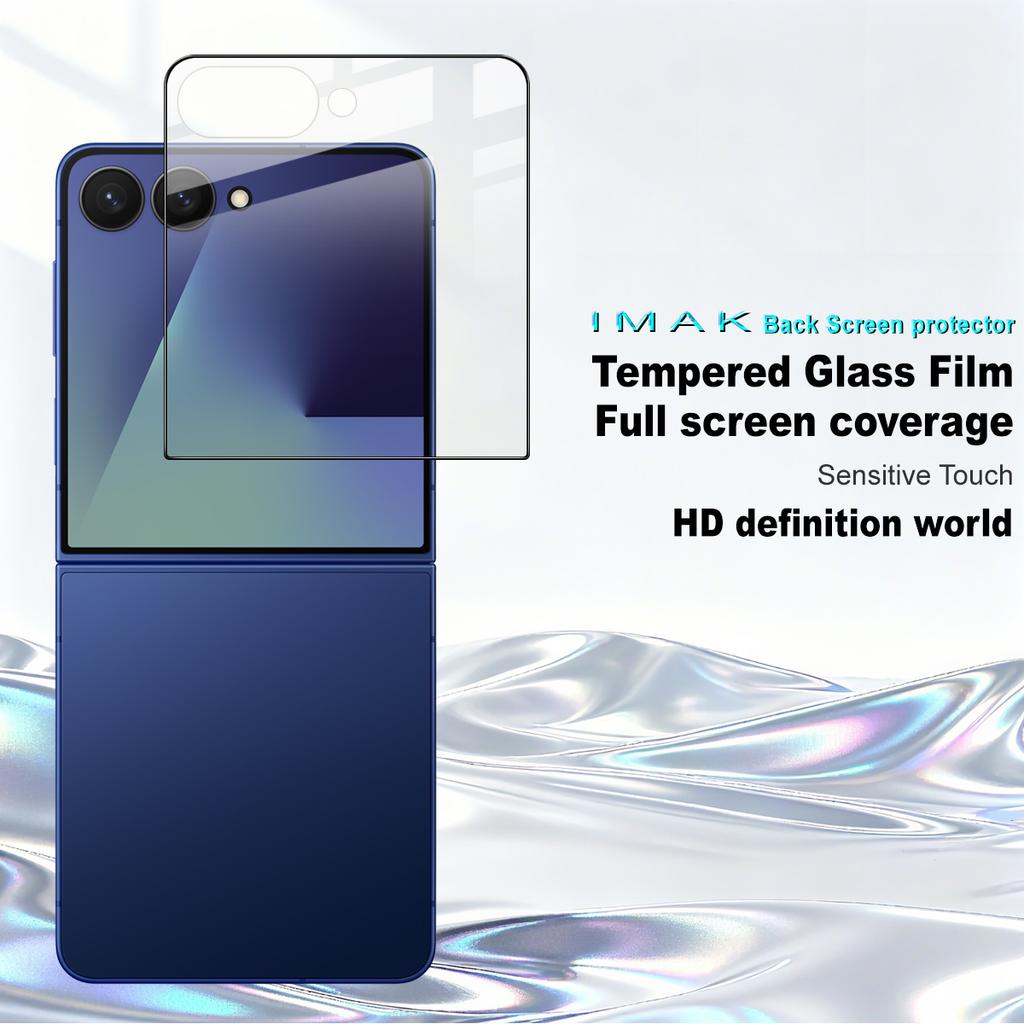 For Samsung Galaxy Z Flip 8 5G Glass IMAK Full Coverage Tempered Glass Film Pro+ Series Rear screen sticker