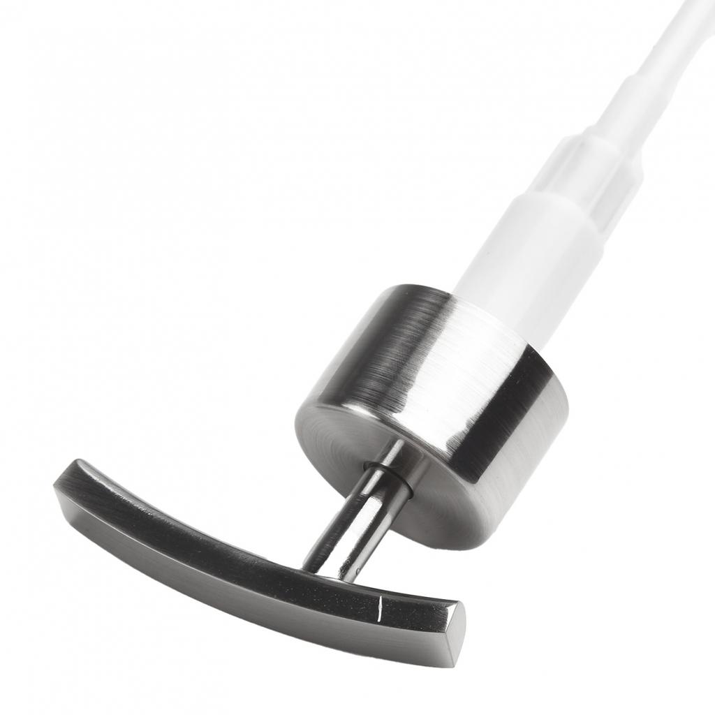 304 Stainless Steel Pump Head Bright Chrome/Nickel/Black Dispensers