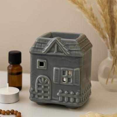 Oil Burner Townhouse, Grey