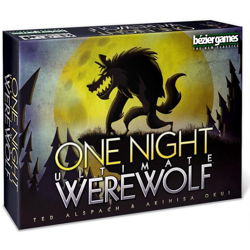 English Edition: Devious White Wolf | Dawn Wolf Card Game - Classic Werewolf Puzzle Series