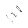 Black Watch Hands Hour Minute Second Pins Needle Pointer Repalcement Parts For ETA 2824-2 Watch Movement