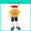 Funny Jeff Plush Doll – Parent-child Interaction Toy – Early Education Gift