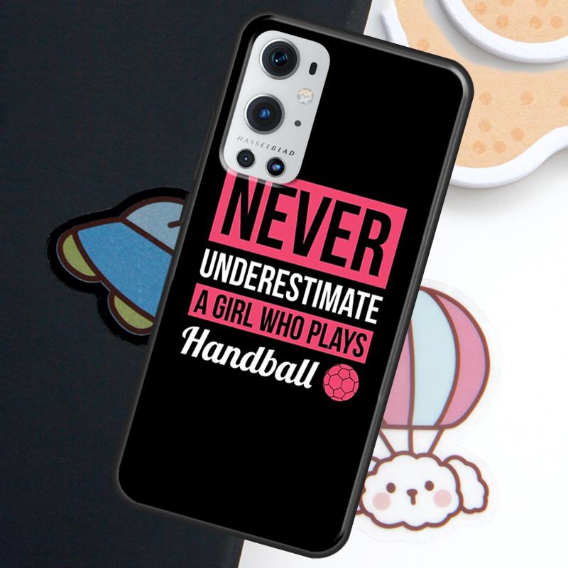 Stylish Playing Handball For Realme GT7 GT6 15 Pro 10 11 12 14 13 Pro Plus C75 C71 C65 C55 C63 C61 C53 C67 C35 Case