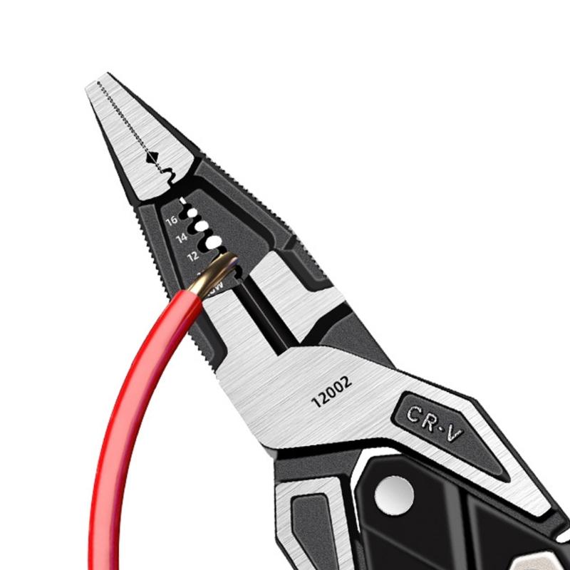 Versatile Multifunctional Combination Pliers With Ergonomic Grip For Home Repair Cable Cutters And Screw Gripping