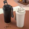 530ML Stylish Large Capacity Ceramic Vacuum Travel Reusable Gift Cup Mugs Household Thermal The Q4X0