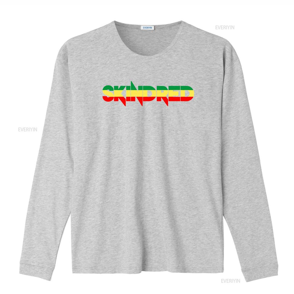 Skindred Rasta Logo T Shirt New Stylish and Perfect for Music Lovers Vintage Washed Casual Versatile Designer Clothes Graphic