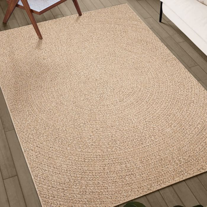 VidaXL ZIZUR Rug 80x200 Cm Jute Look Indoor and Outdoor, Outdoor Rug, Floor Rug, Indoor Rug, 4006159