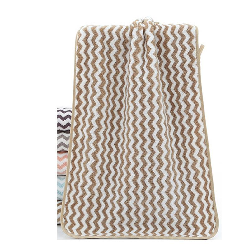 35x75cm Coral Velvet Polyester Brokátový ručník Měkký savý Pohodlný dárek Bytový textil Koupelnové potřeby