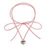 Small Heart Choker Pendant Necklaces Love Pendant Choker for Women Jewelry Gift