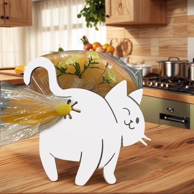 Cat Shaped Snack Bag Clips Novelty Kitchen Gadget Funny 3D Printed Bag Holder Cat Butt Food Package Clamp for Food Storage
