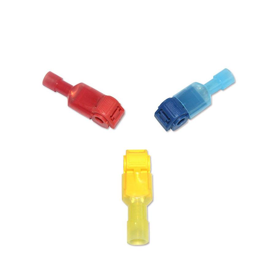 240 Pcs Car 22-10AWG 3-Color Insulated Splice Wire Terminal T-Tap Connector Set