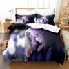 Nekomata Okayu Bettwäscheset Jungen Mädchen Twin Queen Size Bettbezug Kissenbezug Bett Kinder Erwachsene Mode Heimtextil