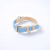 2025 Hot Eco-Friendly Soft  Breathable Leather Modern Dog Collar with Leashes Set For Pets