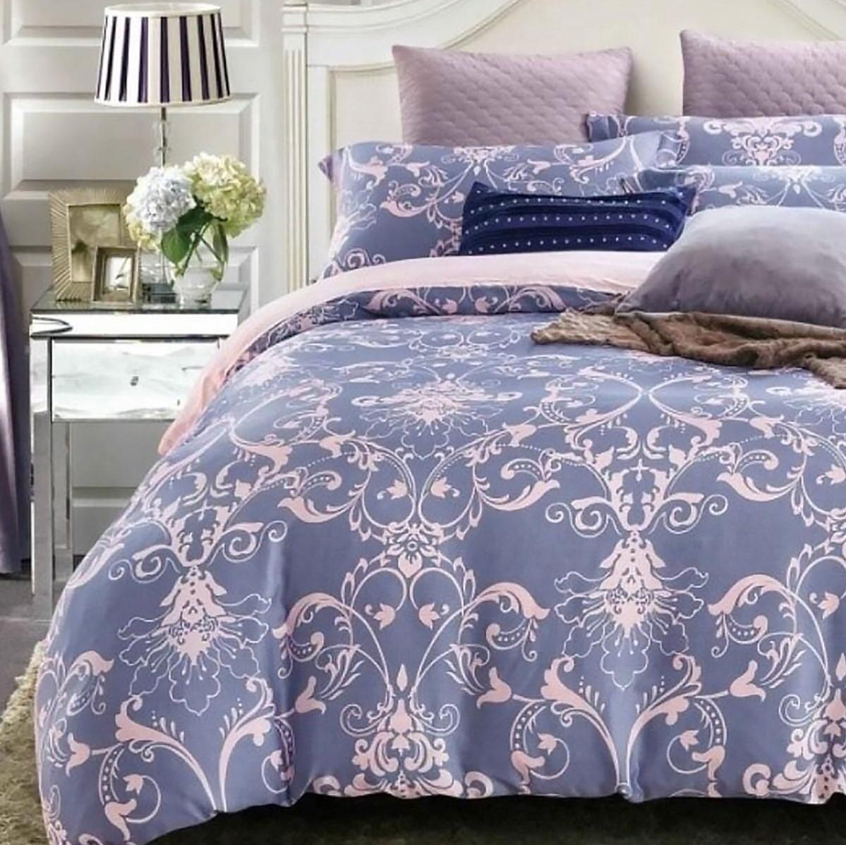 

Always Elastic Двусторонний двойной пододеяльник Комплект 200 x 220 cm синий