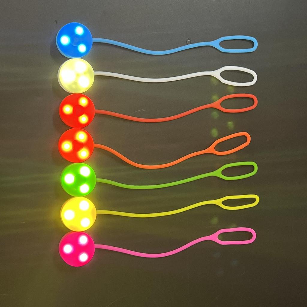 LED Silicone Night Safety Light for Running, Hiking, and Outdoor Camping