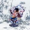 Anime One Piece Luffy Charlotte Linlin Edward Newgate Donquixote Doflamingo Kuzan Jinbe Acrylic Stand Figures Toys Decoration
