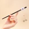 Elegant Ebony Flower Hairpin for Women – Ancient Style, High-End Feel, Simple Chinese Design, Perfect for Daily Use.