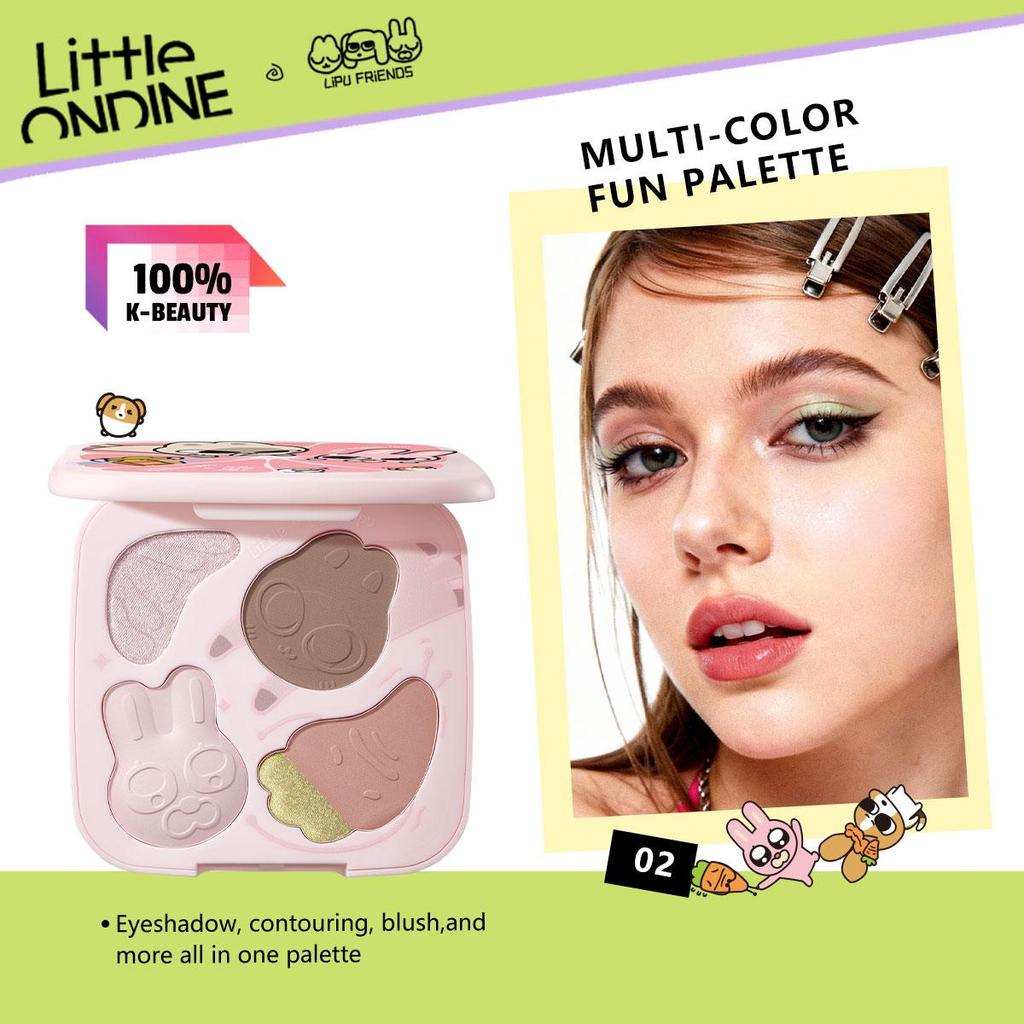 LITTLE ONDINE MULTI-COLOR FUN PALETTE  12g/0.42oz (2 Color Options)