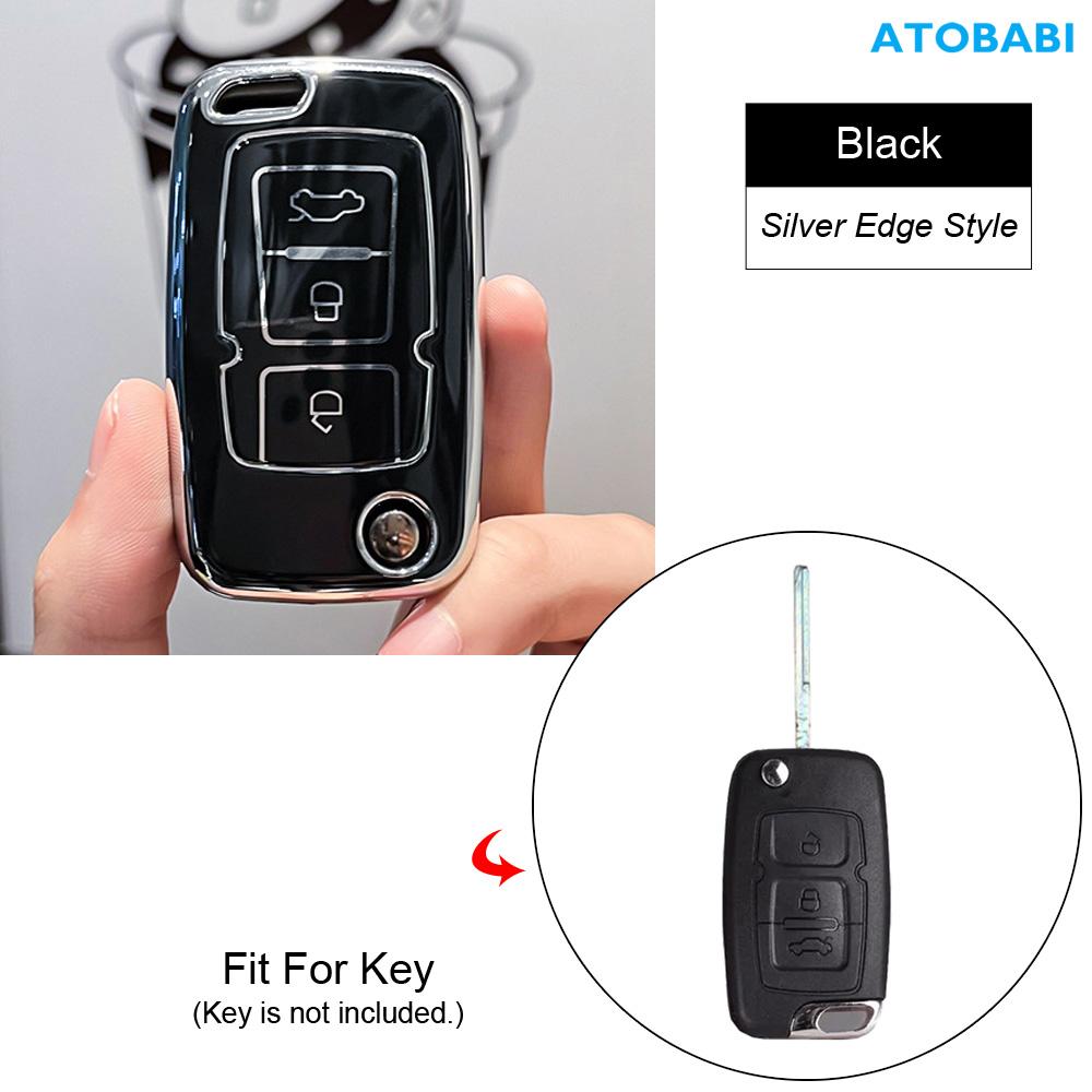 Tpu Car Key Cover Skin For Geely Emgrand 7 Ec7 X7 7-Rv Ec7-Rv Ec715 Ec718 Rv Remote Fobs Shell Cases Auto Accessories