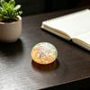 Stress Ball Fidget Toy Glitter Dumpling Squeeze with Steamer Box, Relief Dough TPR Toy, Soft Simulated Steamed Bun
