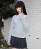 ROSEFRANTZ Essential Rose Label Long Sleeve [Gray]