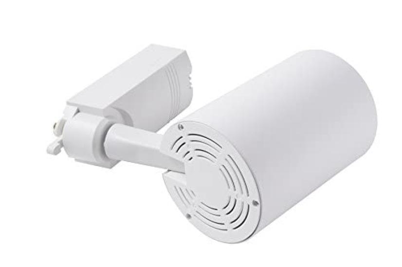Professional-grade, high-intensity LED spotlight for duct rails, ST-RL18W, 150W, 18W, 45-degree beam angle, flicker-free, 2-year warranty (white,