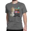 Vaporwave Tshirt Aesthetic Men T Shirts Hip Hop Floral Shoppe Macintosh Plus Fashion 100 Cotton Tees O Neck TShirt Gift Tops