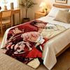 Anime D-DGray man Throw Blankets Soft Warm Flannel Blanket Bedding for Bed Living room Home Sofa