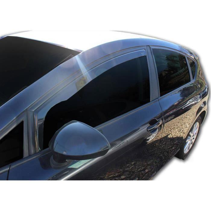 J&amp;J AUTOMOTIVE | Heko Deflecteurs d'air Déflecteurs de Vent Pour Seat Leon 2 2005-2012